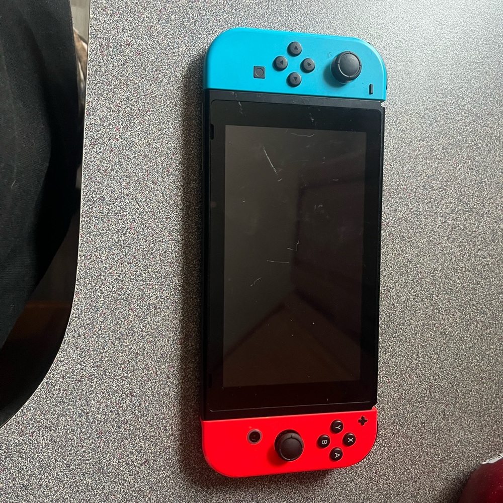 Nintendo Handheld Console Blue and Red Joy-Con